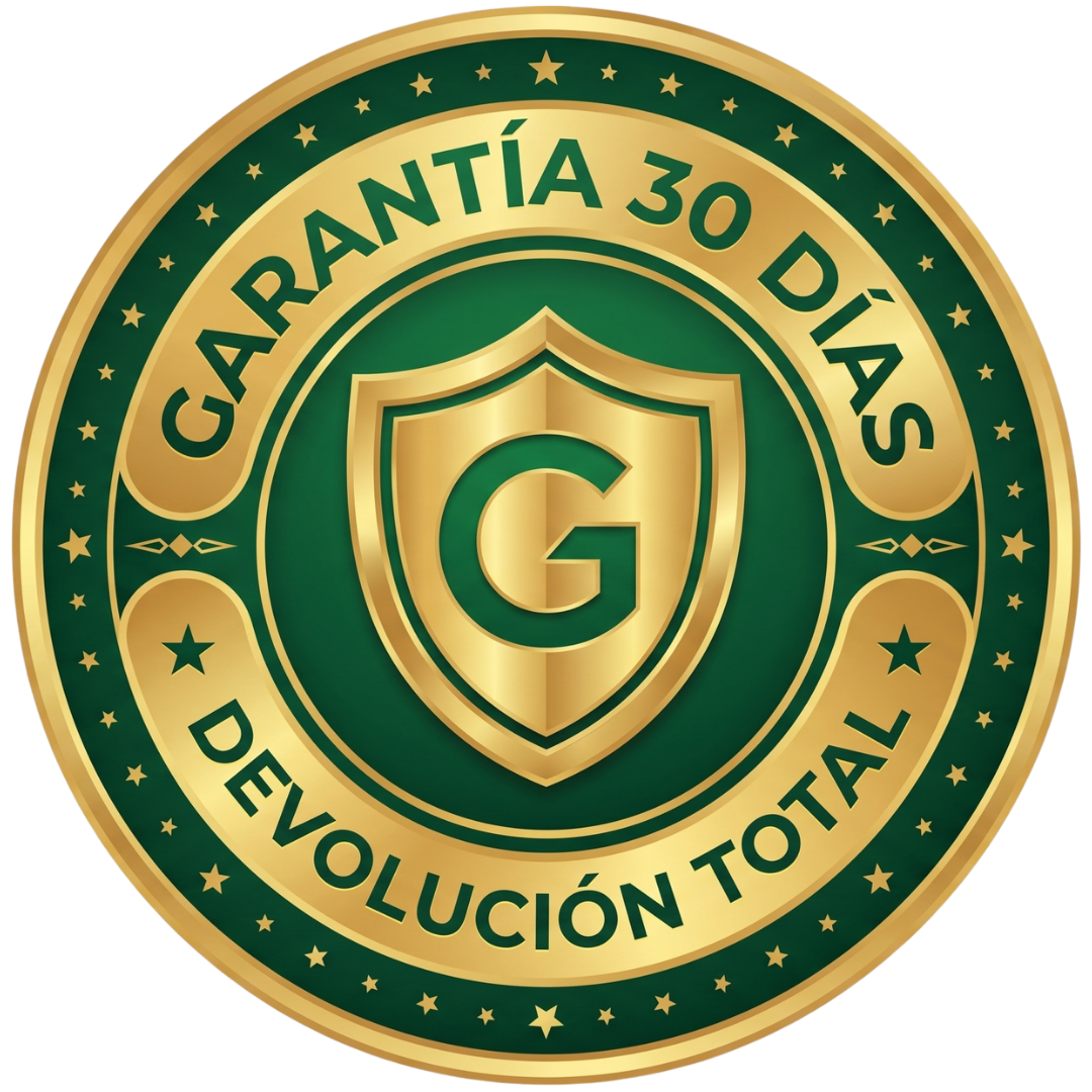 Insignia de garantía 30 días devolución total
